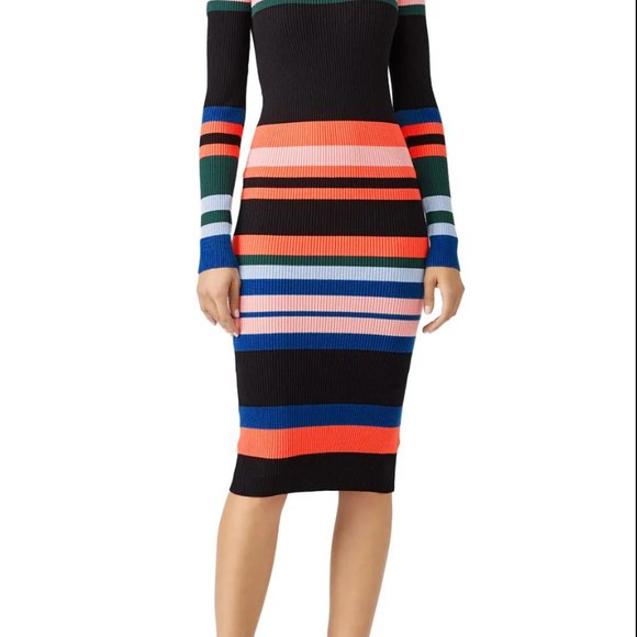 StyleKeepers Striped Sweater Dress , M , EUC - Picture 2 of 6